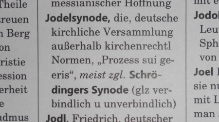 Jodelsynode Definition Der Tetzel