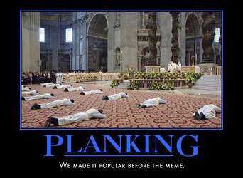 Planking - We made it popular before the meme