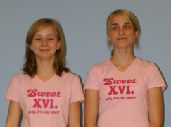 Shirt-Models Sweet XVI.