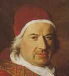Benedikt XIV. mit Camauro